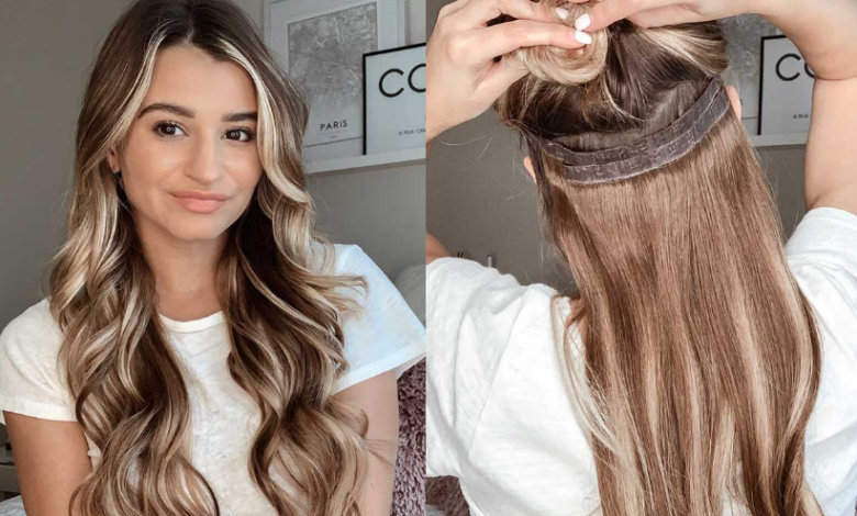 How to Style and Care for Colored Clip-In Hair Extensions
